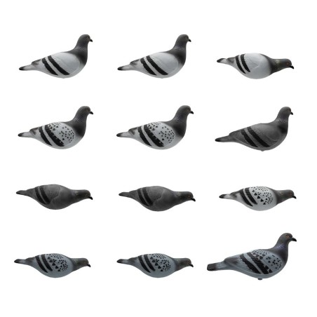 12PCS SET OF PIGEON MOLD