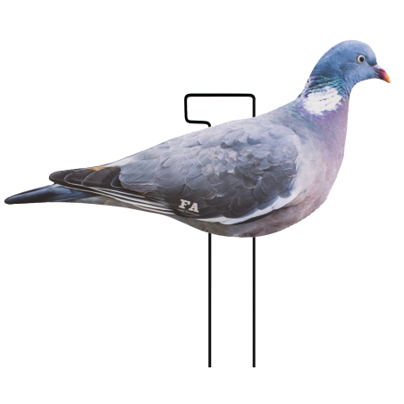SET OF 12PCS OF 2D WOOD PIGEON MOLD