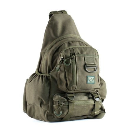 ZAINO MONOSPALLA IN CANVAS 25L