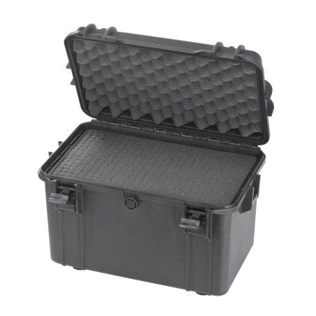 WATERPROOF CASE WITH CUBED FOAM FOR AMMUNITION AND/OR PISTOLS