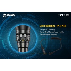 NUOVA TORCIA SPERAS T217 CON KIT FUCILE