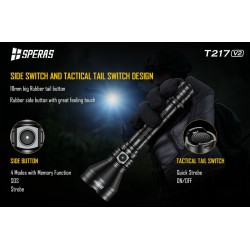 NUOVA TORCIA SPERAS T217 CON KIT FUCILE