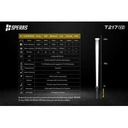 NUOVA TORCIA SPERAS T217 CON KIT FUCILE