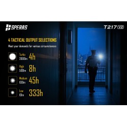 NUOVA TORCIA SPERAS T217 CON KIT FUCILE
