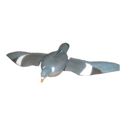 WOOD PIGEON MOLD WITH OPEN WINGS