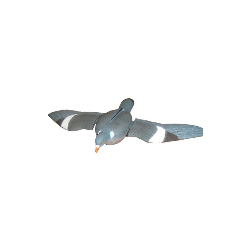 WOOD PIGEON MOLD WITH OPEN WINGS