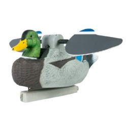 MOTORIZED FLOATING MOLD MALLARD MALE WITH SWIVEL WINGS
