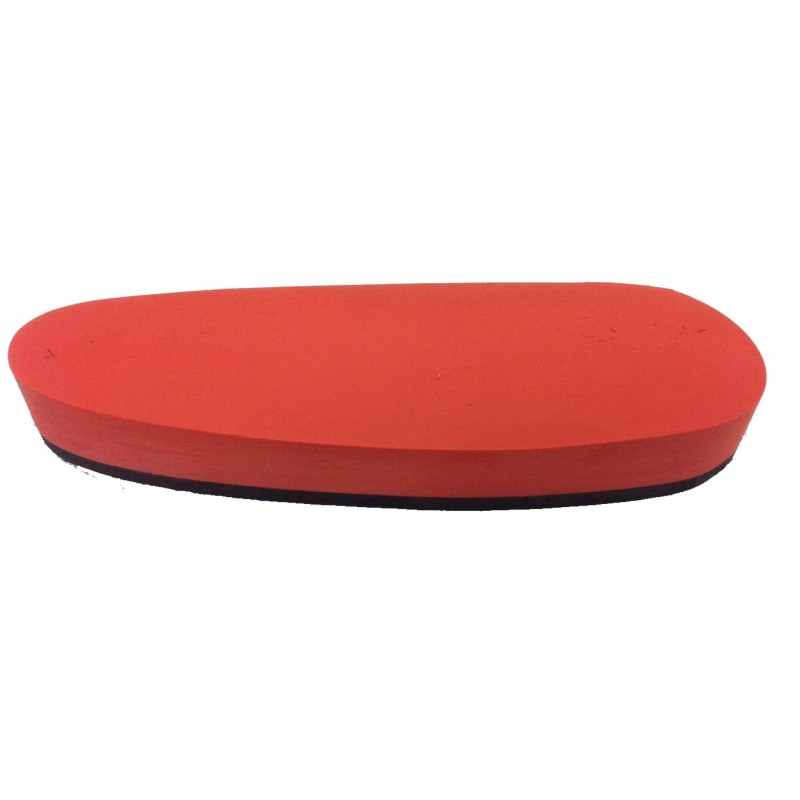 CALCIOLO IN GOMMA ELASTICA PIENO ARANCIO 15MM