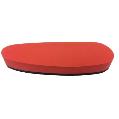 CALCIOLO IN GOMMA ELASTICA PIENO ARANCIO 15MM