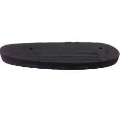 SOLID ELASTIC RUBBER BUTT PAD "GREYHOUND" BLACK 10MM