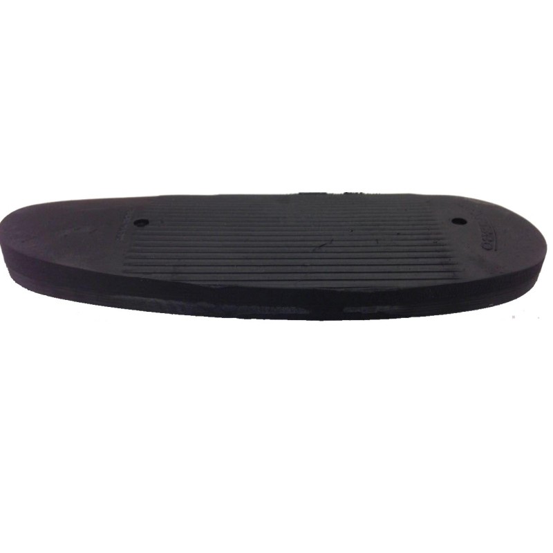 SOLID ELASTIC RUBBER BUTT PAD "GREYHOUND" BLACK 10MM