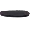 SOLID ELASTIC RUBBER BUTT PAD "GREYHOUND" BLACK 10MM