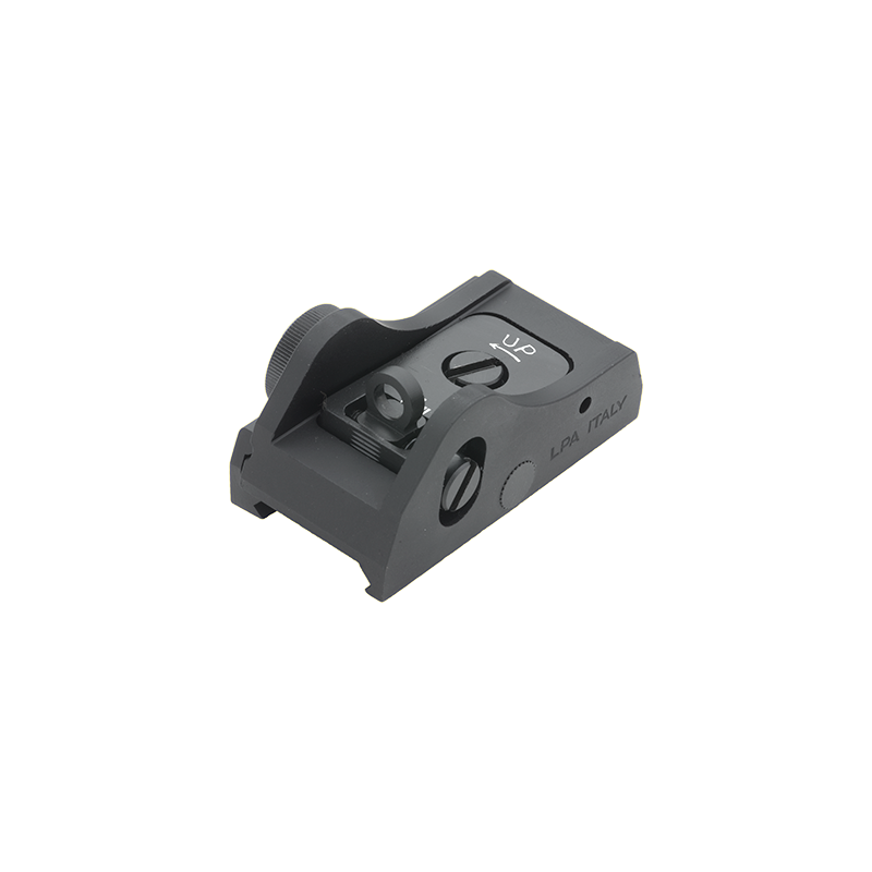 ADJUSTABLE REAR SIGHT FOR PICATINNY RAIL