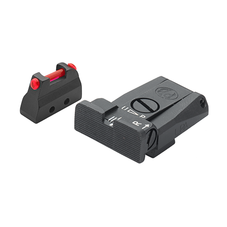 SET TACCA E MIRINO BLACK/FIBER