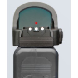 SET TACCA E MIRINO BLACK/FIBER PER RED DOT