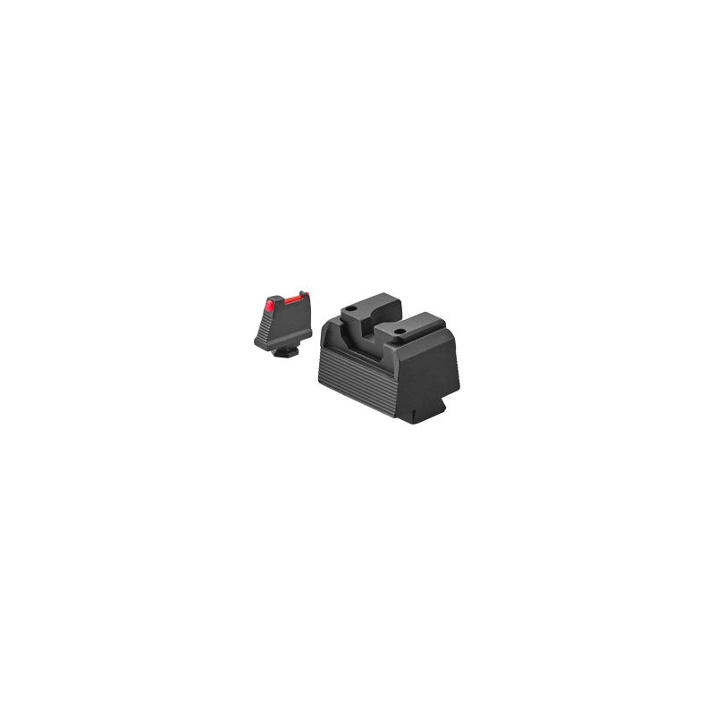 SET TACCA E MIRINO BLACK/FIBER PER RED DOT