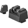 NOTCH AND SIGHT SET WHITE DOTS RED DOT