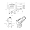 COMBO SCRAPPER 1X25 + PARAGON 3X MAGNIFIER