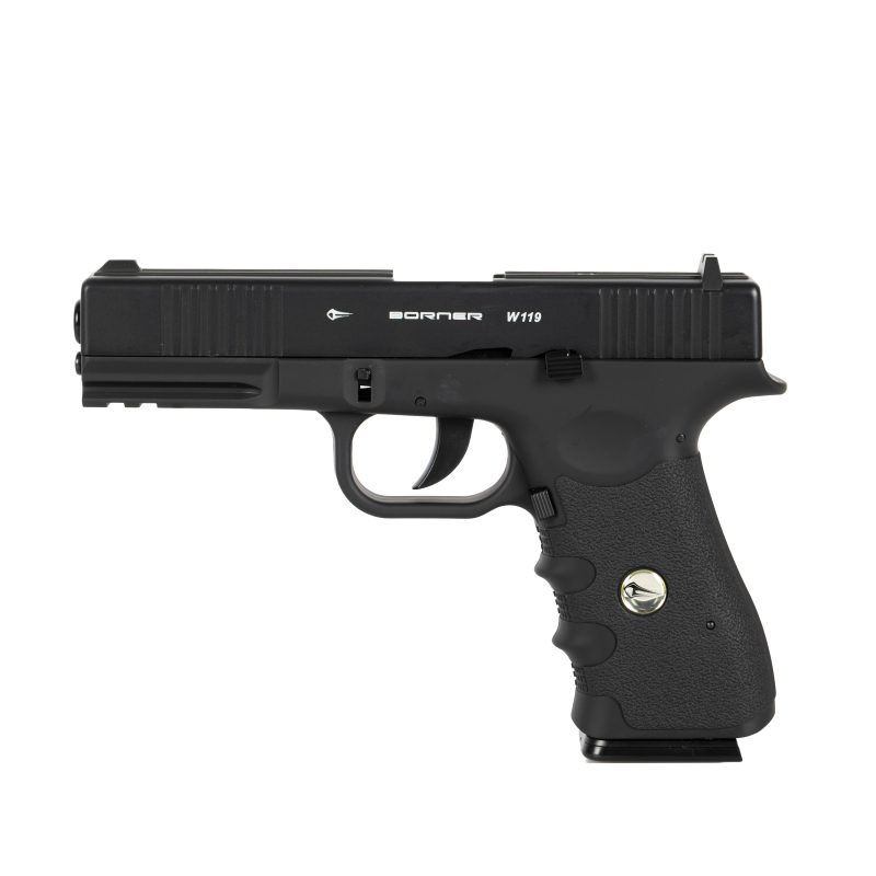 CO2 GUN W119 BLOWBACK METAL SLIDE 4.5BB