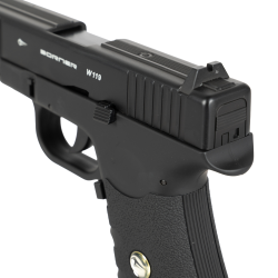 CO2 GUN W119 BLOWBACK METAL SLIDE 4.5BB