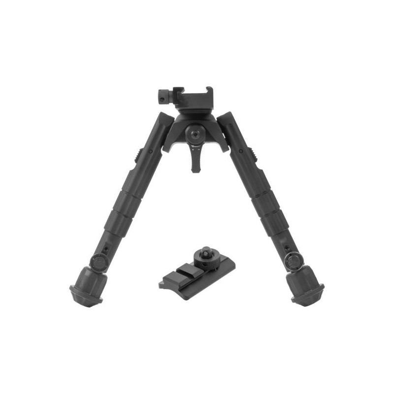 ADJUSTABLE BIPOD WITH PICATINNY RECON 360 MOUNT