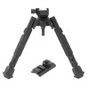 ADJUSTABLE BIPOD WITH PICATINNY RECON 360 MOUNT