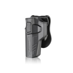 POLYMER HOLSTER WITH SIDE BUTTON - LEFT-HANDED R-DEFENDER