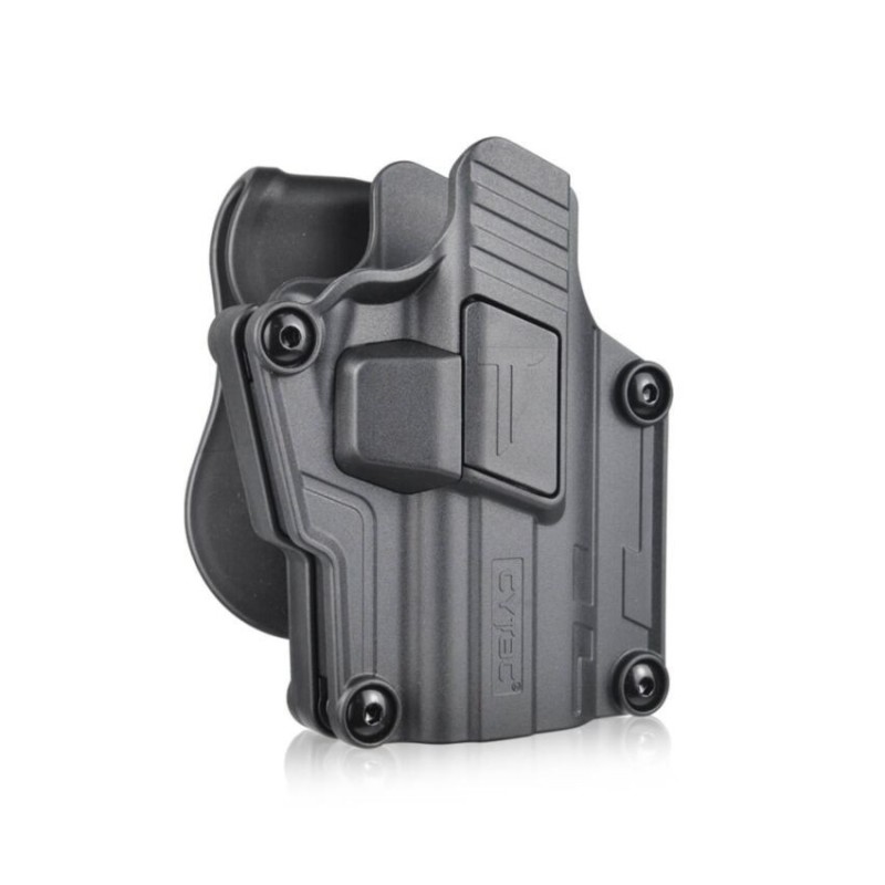 LEFT-HANDED UNIVERSAL POLYMER HOLSTER