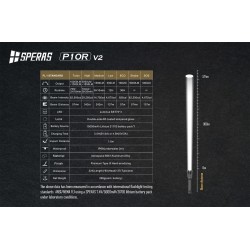 LED FLASHLIGHT 10000 LUMENS WITH LIGHT BEAM UP TO 574M