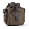 CANVAS AND LEATHER BACKPACK SMALL 20L