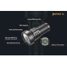 1320 LUMENS LED FLASHLIGHT WITH LIGHT BEAM UP TO 652M